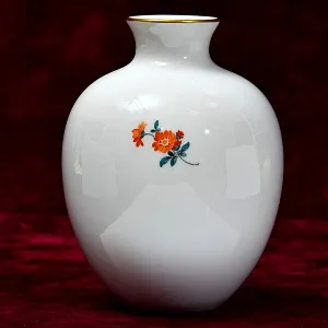 Коллекционная Фарфоровая Ваза,  MEISSEN / МЕЙСЕН, Германия - 1970 год.
