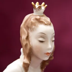 Редкость!!! Авторская Фарфоровая Статуэтка «Принцесса и лягушка» ROSENTHAL Германия -50-е годы ХХ века.