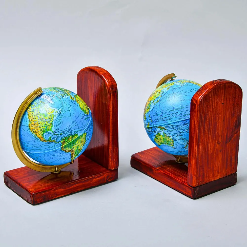Букенды - Держатель - Ограничитель - Подставка для книг «Глобус», Россия.