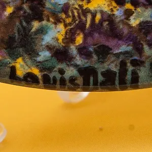 Коллекционная Тарелка «Париж - Сад Тюлирьи и Арка Каррузель» Фарфор, Лимож, Limoges, Франция.