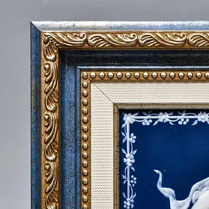 Фарфоровая Картина - Панно - Плакетка «Весенний танец», Villeroy&Boch Германия - 1978 год. 