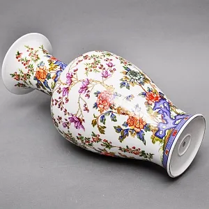 Большая Напольная Фарфоровая Ваза «Весеннее Цветение», Krautheim & Adelberg GmbH Германия, 1945 - 1977 годы. 