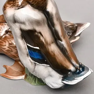 Коллекционная Фарфоровая статуэтка «Птицы. Утка и Селезень», ROSENTHAL Германия, 1922 - 1933 годы.