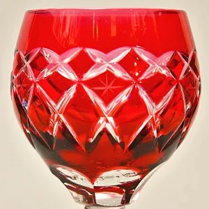Хрустальные Бокалы для вина, Коллекция «ATLANTIC», Katharinen Hutte Германия -60 гг.