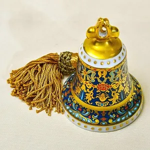 Коллекционный Фарфоровый Колокольчик «Рождество -1996 год», Hutschenreuther Германия.