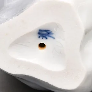 Антикварная Фарфоровая статуэтка «ОБЕЗЬЯНА», Karl Ens Германия, 1900 - 1919 годы.