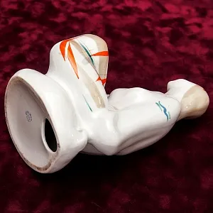 Фарфоровая Статуэтка «Девушка» Барановский ФЗ - CCCР 60 -е годы ХХ века.