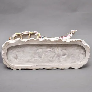 Большая Фарфоровая статуэтка «Карета с влюбленной парой», Scheibe Alsbach Германия, 1925 - 1962 гг. 