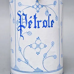 Антикварный Эмалированный Бидон - Канистра для Бензина на 2 литра. Германия 1914 год.