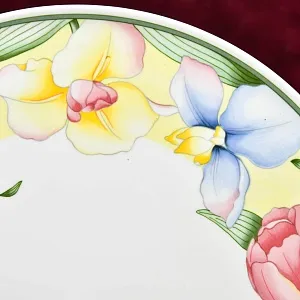 Сервировочная Тарелка - Блюдо для торта, Фарфор Villeroy&Boch Германия, 1991 - 1993 годы.
