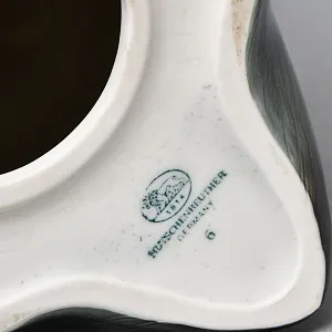 Большая Фарфоровая статуэтка Птицы - «ПИНГВИН С ПИНГВИНЕНКОМ», Hutschenreuther Германия.