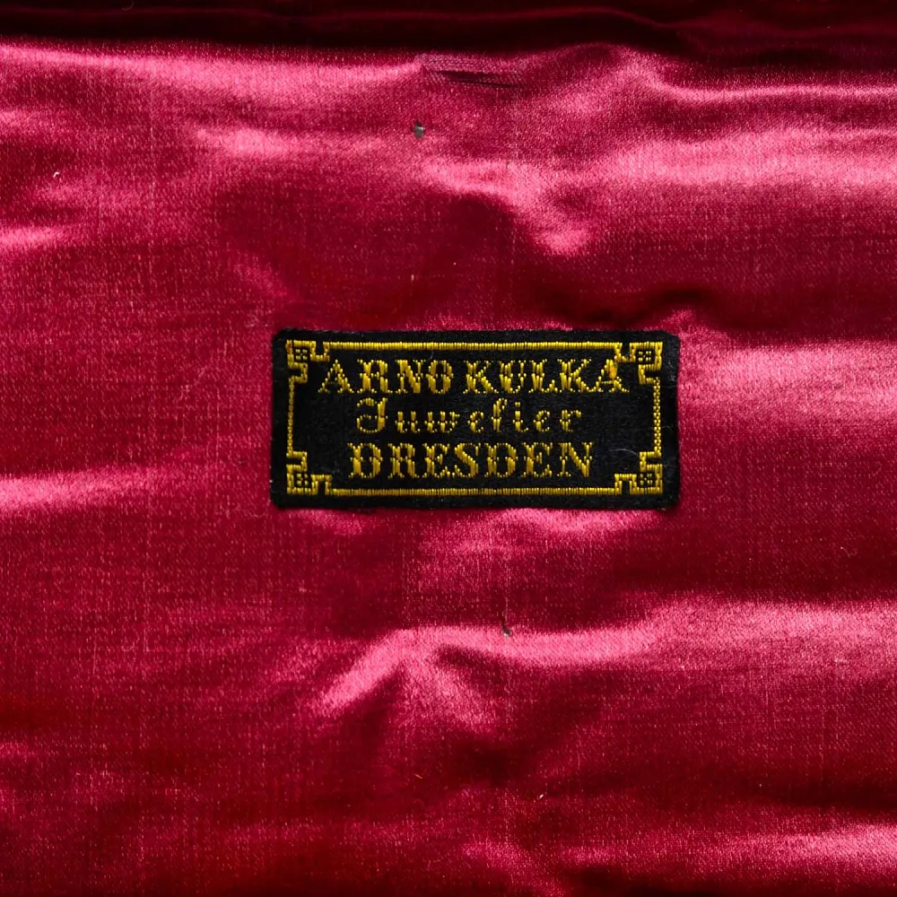 Антикварный Набор для Подачи и Сервировки Закусок, 4 предмета, Дрезден Германия 1922-1925 гг.