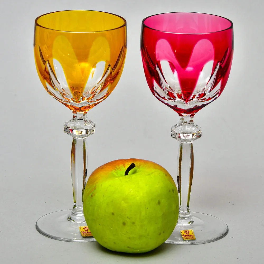 Набор «Тет-а-Тет» Пара Хрустальных Бокалов серия «BERTTA», NACHTMANN Германия, 70 -е годы.