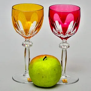 Набор «Тет-а-Тет» Пара Хрустальных Бокалов серия «BERTTA», NACHTMANN Германия, 70 -е годы.