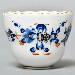 Коллекционная Кофейная пара «Синий Дракон», Фарфор, MEISSEN Германия, первая половина ХХ века.