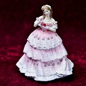 Коллекционная Фарфоровая Статуэтка «Red Red Rose», Royal Doulton Англия - 1997 год.