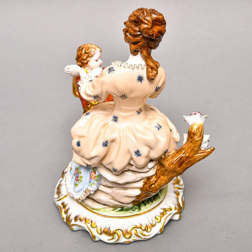 Коллекционная Фарфоровая Статуэтка «Материнство. Мать и Дитя», SANDIZELL PORCELAIN Германия.