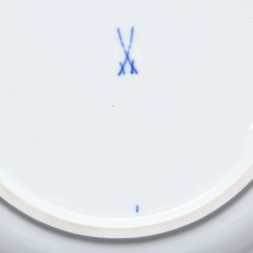 Антикваное Фарфоровое Блюдо - Тарелка «РОЗА»,  MEISSEN Германия, первая половина ХХ века.