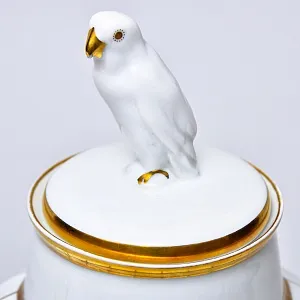 Редкость! Авторский Винтажный Фарфоровый Вазон «ПТИЦЫ», Hutschenreuther Германия Н - 28 см.