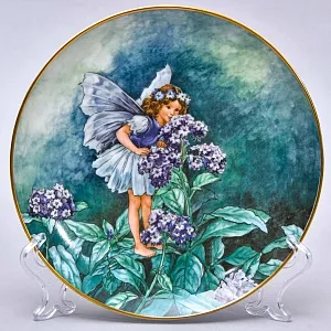 Коллекционная Тарелка «Фея Гелиотропа» Фарфор, Heinrich Villeroy&Boch Германия -80гг.