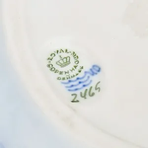 Коллекционное Фарфоровое Блюдо для морепродуктов «КРАБ», Royal Copenhagen Дания, 1966 год.