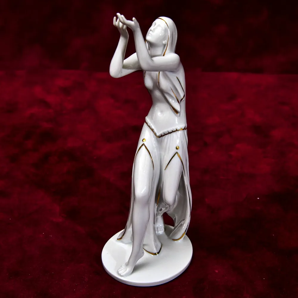 Редкость!!! Авторская Фарфоровая статуэтка «ТАНЕЦ - МОЛИТВА», ROSENTHAL Германия - 1936 год.