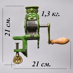 Редкость! Старинная Антикварная Чугунная Ручная Лапшерезка, Италия начало ХХ века.
