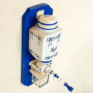 Редкость! Старинная Настенная Ручная Механическая Кофемолка Zassenhaus - DELFTs, Германия.