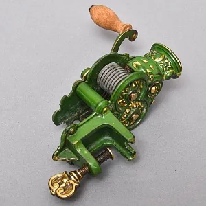 Редкость! Старинная Антикварная Чугунная Ручная Лапшерезка, Италия начало ХХ века.