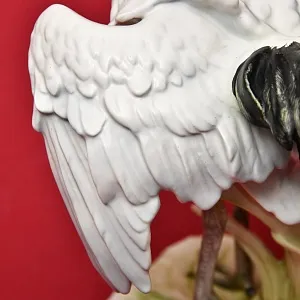 Коллекционная Фарфоровая статуэтка "Птица - ЖУРАВЛЬ", Goebel Германия, вторая половина ХХ века.