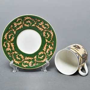 Коллекционная Фарфоровая Кофейная пара «Chelsea», ROSENTHAL Германия, 80-е годы ХХ века. 