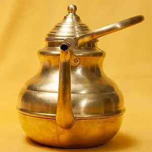 Винтажный Латунный Чайник на 4 литра от фирмы MECAP Бельгия.