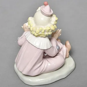 Коллекционная Фарфоровая статуэтка «Клоун - фокусник», NAO by Lladro Испания.