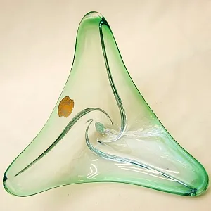 Ваза - Блюдо - Фруктовница Хрусталь VAL SAINT LAMBERT (Вал Сант Ламберт) Бельгия, конец 70-х гг.