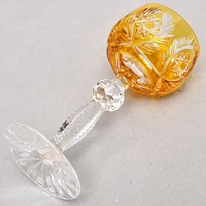 Редкость! Хрустальные Рюмки 4-е штуки серия «FLIRT», Knittel FAKIRIS Германия, 60 -е годы ХХ века.