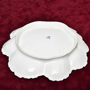 Антикварная Фарфоровая Тарелка - Блюдо «Летний букет с Ромашкой», Германия, конец ХIX - начало ХХ веков.