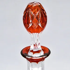 Редкость! Хрустальный Графин - Штоф VAL SAINT LAMBERT Бельгия, конец 50-х гг.