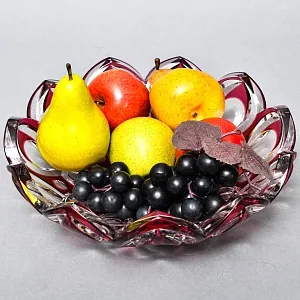 Редкость! Хрустальная Ваза - Конфетница - Фруктовница, VAL SAINT LAMBERT, Бельгия -60 гг.