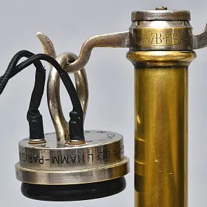 Антикварный Телефонный аппарат - Телефон «BURGUNDER - Phono Prive», Франция начало ХХ века.