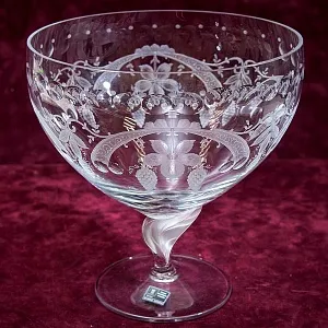 Винтажная Конфетница - Фруктовница - Ваза, Хрусталь Spiegelau Crystal Германия 60 -е гг.