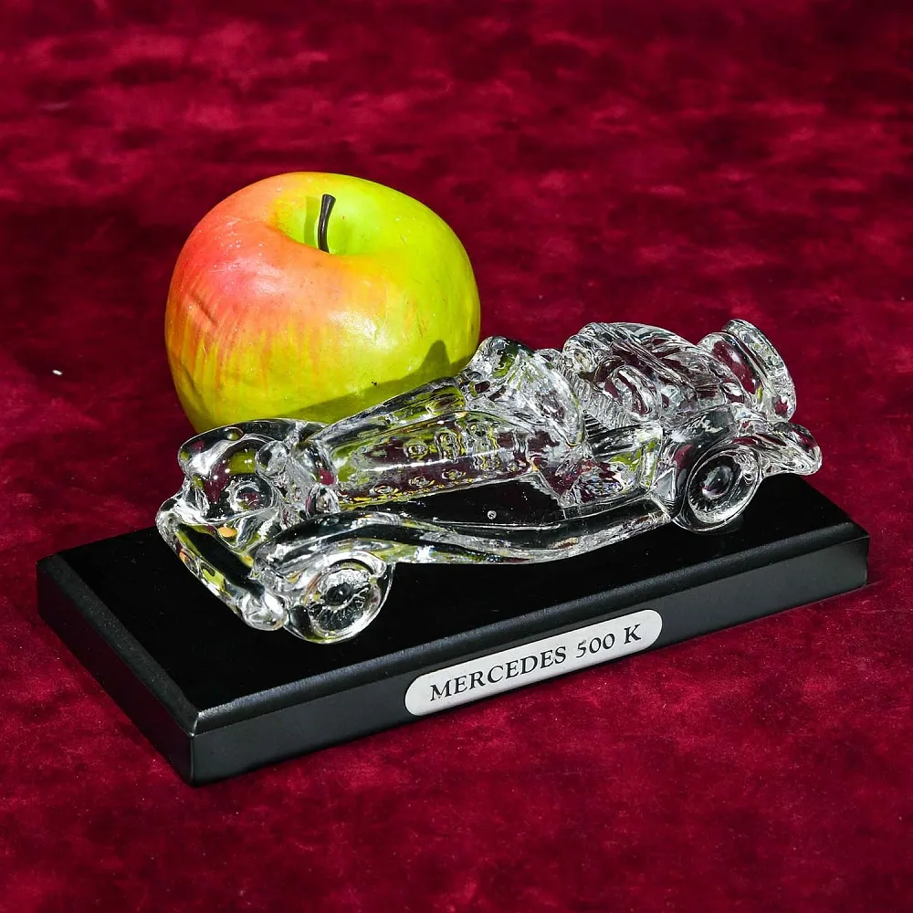Редкость! Хрустальная Модель Автомобиля «Mercedes Мерседе 500К»,  MAGIC CRISTA, Германия.