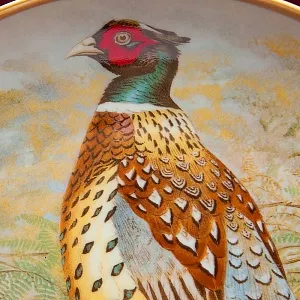 Коллекционная Тарелка «Китайский фазан» Фарфор Лимож Limoges Франция - 1979 год.