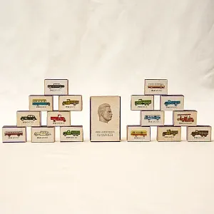 Памятный Сувенирый Набор - Хозяйственные Спички «50 лет - ЗиЛ», СССР - 1966 год.