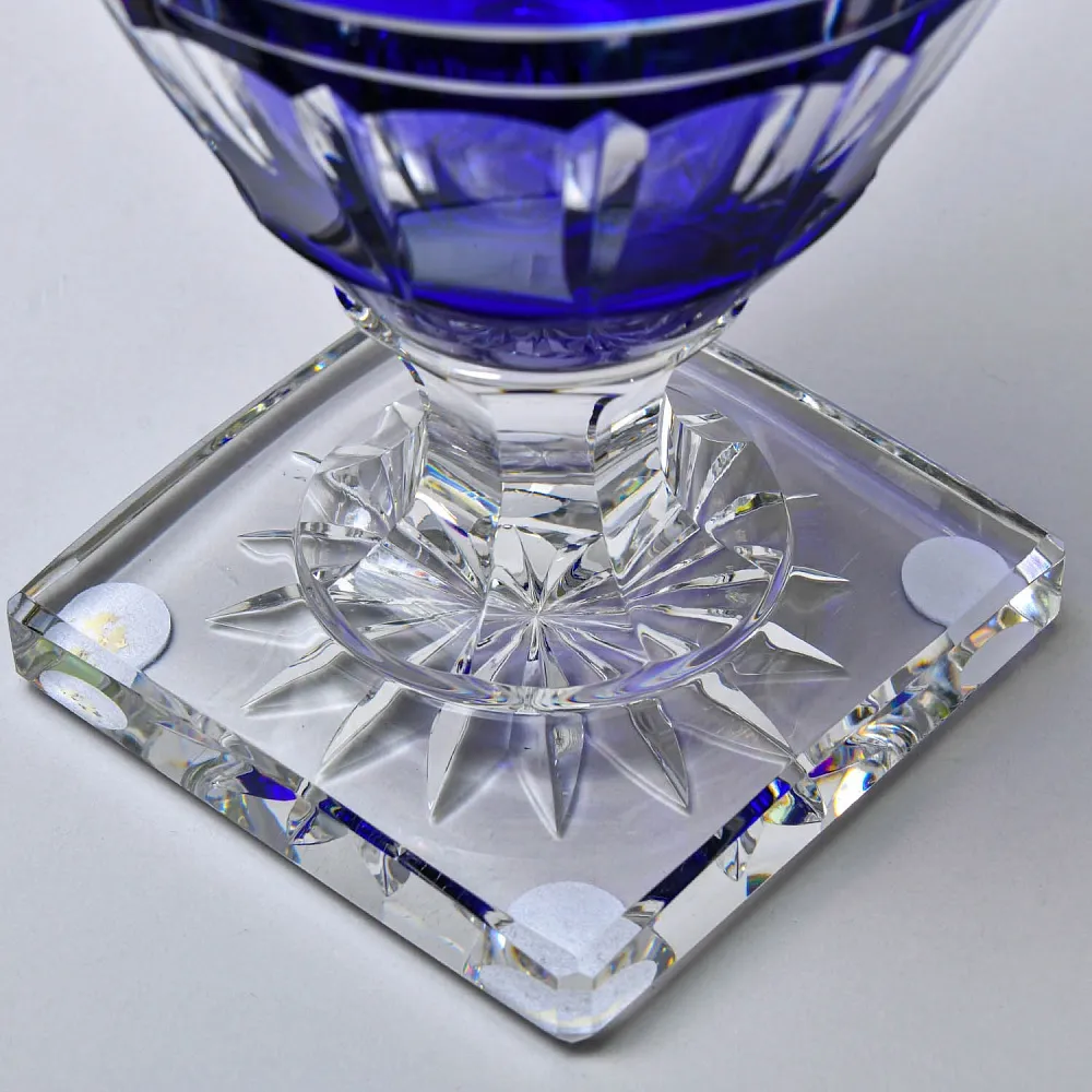 Большая Авторская Коллекционная Ваза «Jupiter. Dance De Flore»,  хрусталь VAL SAINT LAMBERT Бельгия.