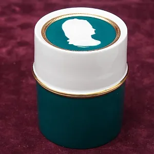 Винтажная Фарфоровая Баночка - Шкатулка. Furstenberg, Германия 50-е годы ХX века.