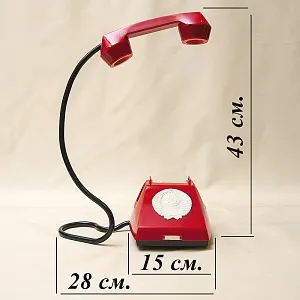 Настольная Электрическая Лампа - Светильник «Правительственный Телефон ТА-68» СССР.