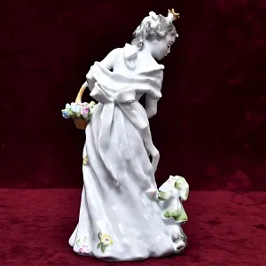 Редкость!!! Авторская Фарфоровая статуэтка «ПРИНЦЕССА И ГНОМ», ROSENTHAL Германия, 1974 - 1982 годы.