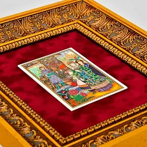 Картина - Панно - Фарфоровая Плакетка «Царевна Елена - Свадьба», Villeroy&Boch. Германия - 1982 год.