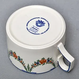 Фарфоровый Набор «Эгоист» - 4 предмета из коллекции «Elysée», Villeroy&Boch Люксембург 70 гг.