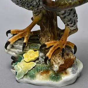 Большая Фарфоровая Статуэтка «Птица - Сокол-Сапсан», Hutschenreuther, Германия -1970 год.